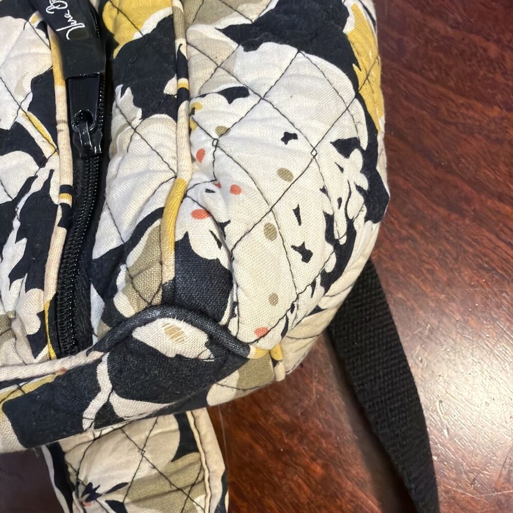 Vera Bradley Backpack Dogwood Flowers Yellow and White 12x15 - See Description - Picture 7 of 16